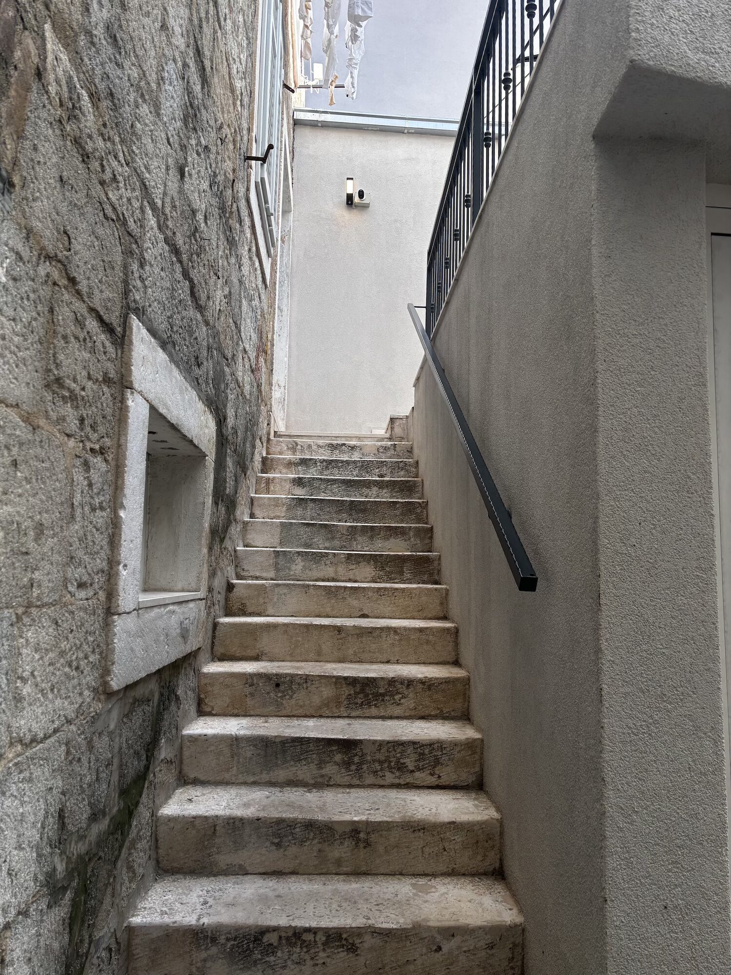 Stairs to the first floor — Sika Split and Dujka's Balatura